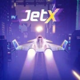 jetX casino game by SmartSoft – featured logo at Flash Casino