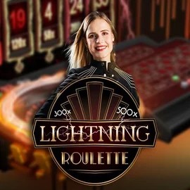 Lightning Roulette game by Evolution – logo hosted on Flash Casino