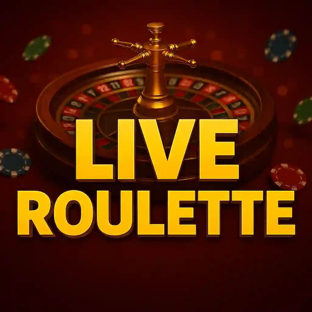 Live Roulette by Evolution, showcased at flashscasino.com – game logo