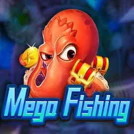 Mega Fishing online game logo by TaDa Gaming on flashscasino.com