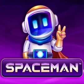 Spaceman slot logo by Pragmatic Play at Flash Casino